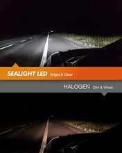 Load image into Gallery viewer, SEALIGHT H11/H9/H8 and 9005/HB3 LED Bulbs Combo, 14000 Lumens 9005 H11 Combo LED Conversion Kit with 400% Brightness, 6000K Cool White, Quick Installation, Pack of 4
