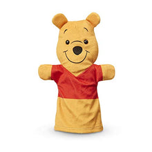 Load image into Gallery viewer, Melissa &amp; Doug Disney Winnie the Pooh Soft &amp; Cuddly Hand Puppets - Winnie The Pooh Toys, Soft Hand Puppets For Kids Ages 2+
