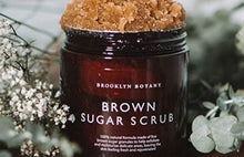 Load image into Gallery viewer, Brooklyn Botany Brown Sugar Body Scrub - Moisturizing and Exfoliating Body, Face, Hand, Foot Scrub - Fights Acne Scars, Stretch Marks, Fine Lines &amp; Wrinkles, Great Gifts For Women &amp; Men - 10 oz
