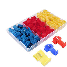 Load image into Gallery viewer, CESFONJER Scotch Lock Wire Connectors Set | Crimp Insulated Electrical Terminals | Quick Splice Connectors | Splice Connectors Electrical | Red 20 Pcs Blue 20 Pcs Yellow 15 Pcs
