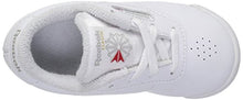 Load image into Gallery viewer, Reebok Unisex-Kid's Princess Sneaker, White/Grey, 1 M US Little Kid
