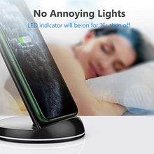 Load image into Gallery viewer, Yootech [2 Pack] Wireless Charger Qi-Certified 10W Max Wireless Charging Stand, Compatible with iPhone 13/13 Pro/13 Mini/13 Pro Max/12/SE 2020/11,Galaxy S22/S22 Ultra/S21/S20/S10 Plus(No AC Adapter)
