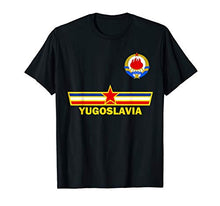 Load image into Gallery viewer, Yugoslavia / Jugoslavija Design with Jugoslovenski Grb T-Shirt
