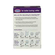 Load image into Gallery viewer, Urnex Nespresso Machine Descaler and Cleaner - 2 Step Descaling and Cleaning Kit
