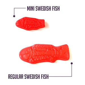 SWEDISH FISH Mini Soft & Chewy Candy, Family Size, 1.8 lb