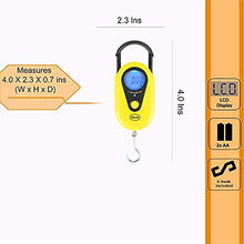 Load image into Gallery viewer, American Weigh Scales Industrial Precision Digital Hanging Scale, Yellow, 11lb (AMW-SR-5)
