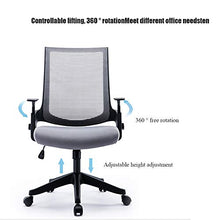 Load image into Gallery viewer, SHANG Ergonomic Office Chair, with Adjustable Lifting and Rotating Computer Work Chair High Backrest Black Mesh Chair Waist Support Black
