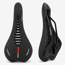 Load image into Gallery viewer, Wittkop Bicycle Saddle [for Mountain Bikes] – Comfortable Saddle for Men and Women with Integrated 5-Zone-Concept and Memory Foam - Waterproof Bike Seat with Airflow System, incl. User Manual
