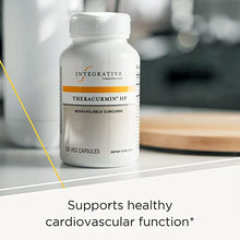 Load image into Gallery viewer, Integrative Therapeutics Theracurmin HP - Curcumin -Turmeric Supplement - for Muscle Recovery and Relief of Minor Pain Due to Occasional Overuse* - Vegan - Dairy Free - Gluten Free - 120 Capsules
