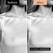 Load image into Gallery viewer, NIPPIES Nipple Cover - Matches Breast Skin Tone - Sticky Adhesive Silicone Nipple Pasties - Reusable Pasty Nipple Covers for Women with Travel Box Crème

