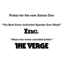 Load image into Gallery viewer, Two Room Set with All-New Sonos One - Smart Speaker with Alexa Voice Control Built-in. Compact Size with Incredible Sound for Any Room. (Black)
