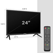 Load image into Gallery viewer, Caixun C24 24-Inch 720P Basic LED HD TV- Flat Screen Television Built-in HDMI,USB,VGA,Earphone,Optical Ports - Refresh Rate 60Hz (2020 Model)
