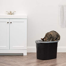 Load image into Gallery viewer, IRIS USA Top Entry Cat Litter Box with Cat Litter Scoop TECL-20
