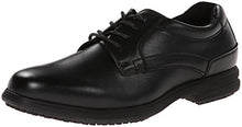 Load image into Gallery viewer, Nunn Bush Men’s Sherman Slip-Resistant Work Shoe Oxford,10 Medium US,Black
