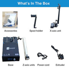 Load image into Gallery viewer, JGMAKER Magic Upgraded 3D Printer DIY Kits Fast Assemble Open Source with Metal Base Resume Printing Filament Sensor Function 220x220x250mm
