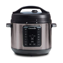 Load image into Gallery viewer, Crock-Pot 8-Quart Multi-Use XL Express Crock Programmable Slow Cooker and Pressure Cooker with Manual Pressure, Boil &amp; Simmer, Black Stainless
