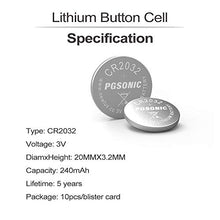Load image into Gallery viewer, CR2032 3V Lithium Battery (40pcs)
