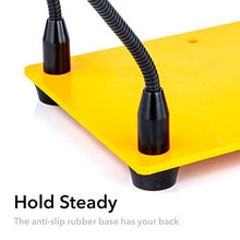 Load image into Gallery viewer, KOTTO Helping Hands Soldering, Third Hand Soldering Tool PCB Holder Four Arms Helping Hands Crafts Jewelry Hobby Workshop Helping Station Non-Slip Steel Weighted Base

