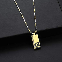 Load image into Gallery viewer, Anti EMF Radiation Premium Pendant |Scalar Energy Pendent| Electromagnetic Radiation Protection, House Phones and WiFi Shield | Improves Sleep and Helps You Become More Relaxed | Tungsten Tag Necklace
