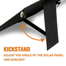 Load image into Gallery viewer, TogoPower 120W Portable Foldable Solar Panel Charger for Baldr/Jackery/GoalZero/Paxcess Power Station Generator with Dual USB Ports &amp; 18V DC Output for RV Boat Laptop Tablet iPhone iPad Camera Lamp
