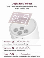 Load image into Gallery viewer, Momcozy S12 Pro Wearable Breast Pump, Double Hands-Free Pump with Comfortable Double-Sealed Flange, 3 Modes &amp; 9 Levels Electric Pump Portable, Smart Display, 24mm, 2 Pack
