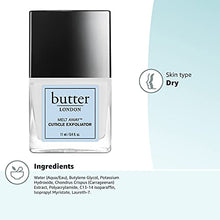Load image into Gallery viewer, butter LONDON Melt Away Cuticle Exfoliator, cuticle remover for healthy looking nails, 0.4 Fl Oz (Pack of 1)
