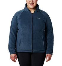 Load image into Gallery viewer, Columbia Women's Petite Benton Springs Full Zip Fleece Jacket - Large - Columbia Navy
