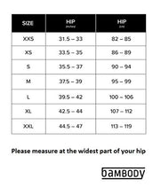 Load image into Gallery viewer, Bambody Leak Proof Hipster: Sporty Period Panties for Women and Teens - 1 Pack: Black - Medium
