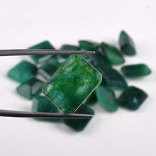 Load image into Gallery viewer, Zambian AAA++ Grade Green Emerald Approx 200 Cts. Fine 20 Pieces Natural Green Emerald Loose Gemstones Lot
