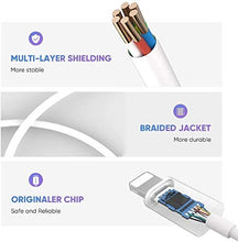 Load image into Gallery viewer, [Apple MFi Certified] Headphone Adapter for iPhone 13, DESOFICON 3 Pack Lightning to 3.5mm AUX Audio Stereo Earphone Connector for iPhone 13 Pro/12/11/XS/XR/X 8/iPad/iPod, Support Call + Music Control
