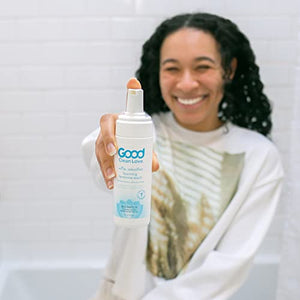Good Clean Love Ultra Sensitive Foaming Feminine Wash, pH-Balanced Vaginal Soap for Women with Natural Ingredients, Water-based with More Than 60% Organic Aloe Vera, Gentle Cleansing & Soothing Feminine Hygiene Intimate Cleanser, 5 Oz (2-Pack)