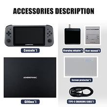Load image into Gallery viewer, Daxceirry WIN600 Video Handheld PC Game Console Win 10 Edition 8G DDR4 with 256G M.2 SSD, Support Steam OS with AMD Athlon Silver 3050e 5.94in OCA Full Lamination IPS Screen
