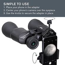 Load image into Gallery viewer, Celestron 81035 Basic Smartphone Adapter 1.25&quot; Capture Your Discoveries, Black
