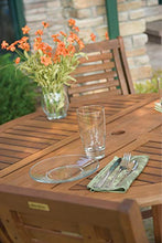 Load image into Gallery viewer, Eucalyptus 43 Inch Round Folding Deck Table
