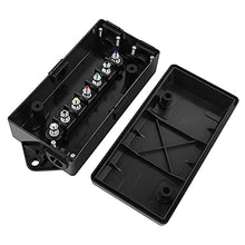 Load image into Gallery viewer, Nilight - 50048R 7 Way Electrical Trailer Junction Box 7 Gang Trailer Wire Connector Junction Box Weatherproof for Rewiring Camper RV Caravans Boat 7 Pole Cable Connection Box,2 Years Warranty
