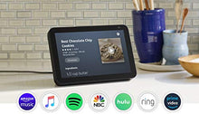 Load image into Gallery viewer, Echo Show 8 -- HD smart display with Alexa – stay connected with video calling - Charcoal
