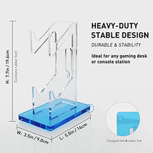 Load image into Gallery viewer, OAPRIRE Universal Dual Controller Holder for PS4 PS5 Xbox One Switch, Controller Stand Gaming Accessories, Build Game Fortresses
