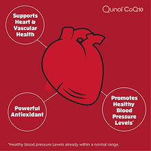 Load image into Gallery viewer, Qunol Ultra CoQ10 100mg, 3x Better Absorption, Patented Water and Fat Soluble Natural Supplement Form of Coenzyme Q10, Antioxidant for Heart Health, 120 Count Softgels
