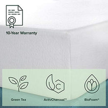 Load image into Gallery viewer, Zinus 12 Inch Green Tea Memory Foam Mattress / CertiPUR-US Certified / Bed-in-a-Box / Pressure Relieving, Queen
