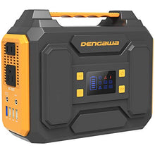 Load image into Gallery viewer, DenGaWa Portable Power Station 250Wh, Laptop Charger Lithium Battery Power Supply with 110V/250W Pure Sine Wave AC Output, DC USB Ports for Outdoors Camping Home Emergency
