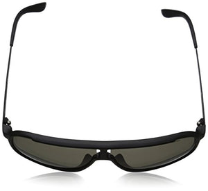 Carrera Unisex-Adult New Safari/S Sunglasses, Matte Black,Shinny Black & Brown Gray, 62 mm