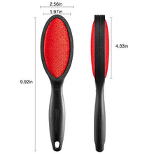 Load image into Gallery viewer, Feeke Lint Brush Lint Remover 2-Pack Pet Hair Remover Lint Brushes for Clothes Magic Brush Clothes Brush Garment Brush Lint Remover for Couch Reusable Lint Brush Lent Brush Miracle Brush Double Side
