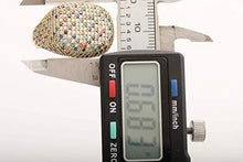 Load image into Gallery viewer, Stunning Turkish Handmade Jewelry Round Cut Sapphire Emerald Turquoise Pink Ruby Amethyst Black Onyx Topaz Zircon 925 Sterling Silver Ring Size ALL
