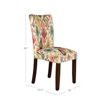 Load image into Gallery viewer, HomePop Parsons Upholstered Accent Dining Chair, Set of 2, Sienna
