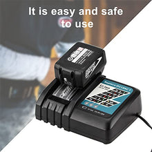 Load image into Gallery viewer, DC18RC 18V Battery Replacement Charger Compatible with Makita 14.4V-18V LXT Battery Lithium-Ion BL1815 BL1830 BL1840 BL1845 BL1850 BL1860
