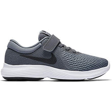 Load image into Gallery viewer, Nike Boy's Revolution 4 (PSV) Running Shoe, Dark Grey/Black-Cool Grey-White, 1.5Y Regular US Little Kid
