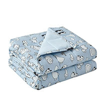 Load image into Gallery viewer, YnM Weighted Blanket — Heavy 100% Oeko-Tex Certified Cotton Material with Premium Glass Beads (Peachy Keen, 60''x80'' 20lbs), Suit for One Person(~190lb) Use on Queen/King Bed
