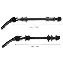 Load image into Gallery viewer, CYSKY Bike Axle Quick Release Skewer Front Rear Bicycle Axle Wheel Hub Fit for Road Bike, Mountain Bike, MTB, BMX (1 Pair)
