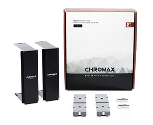 Noctua NH-D15 CPU Cooler with NA-HC4 chromax.Black Heatsink Covers