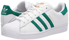 Load image into Gallery viewer, adidas Originals Men's Superstar Sneaker, White/White/Gold Metallic, 7
